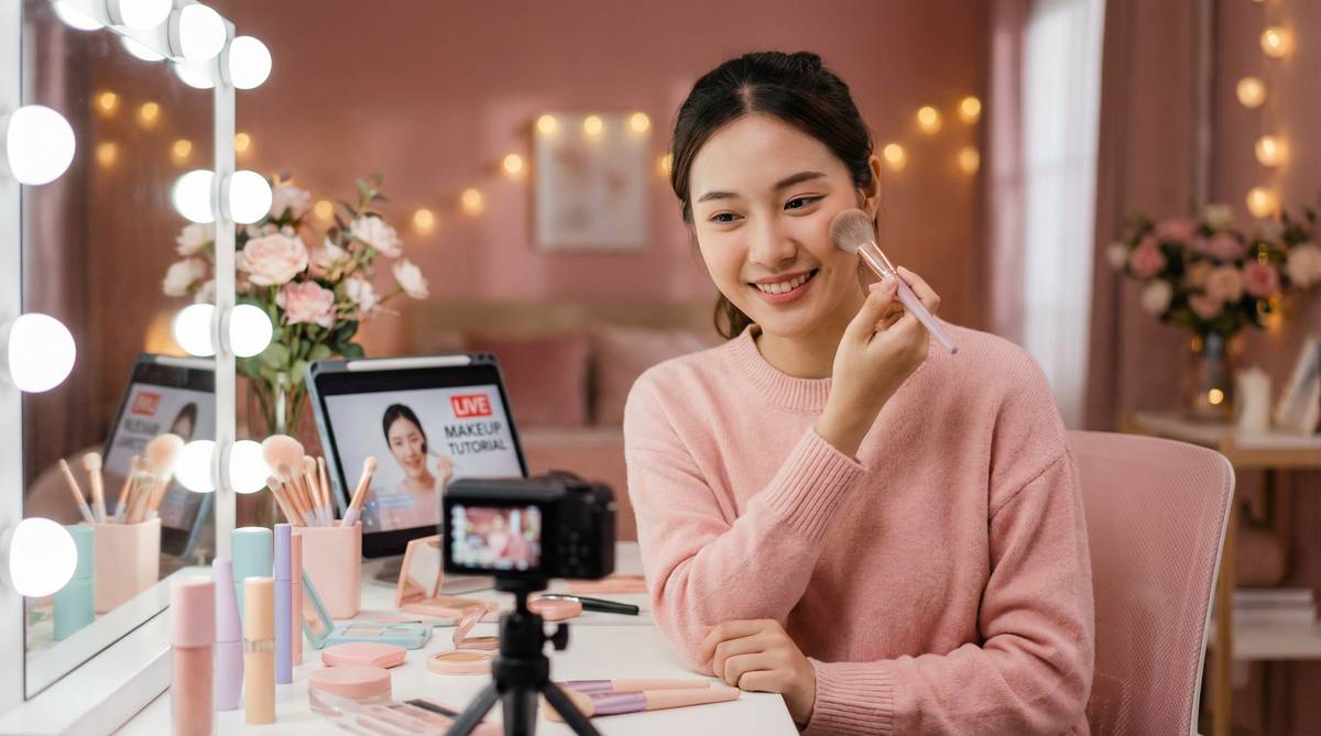 糖心vlog美妆教程视频